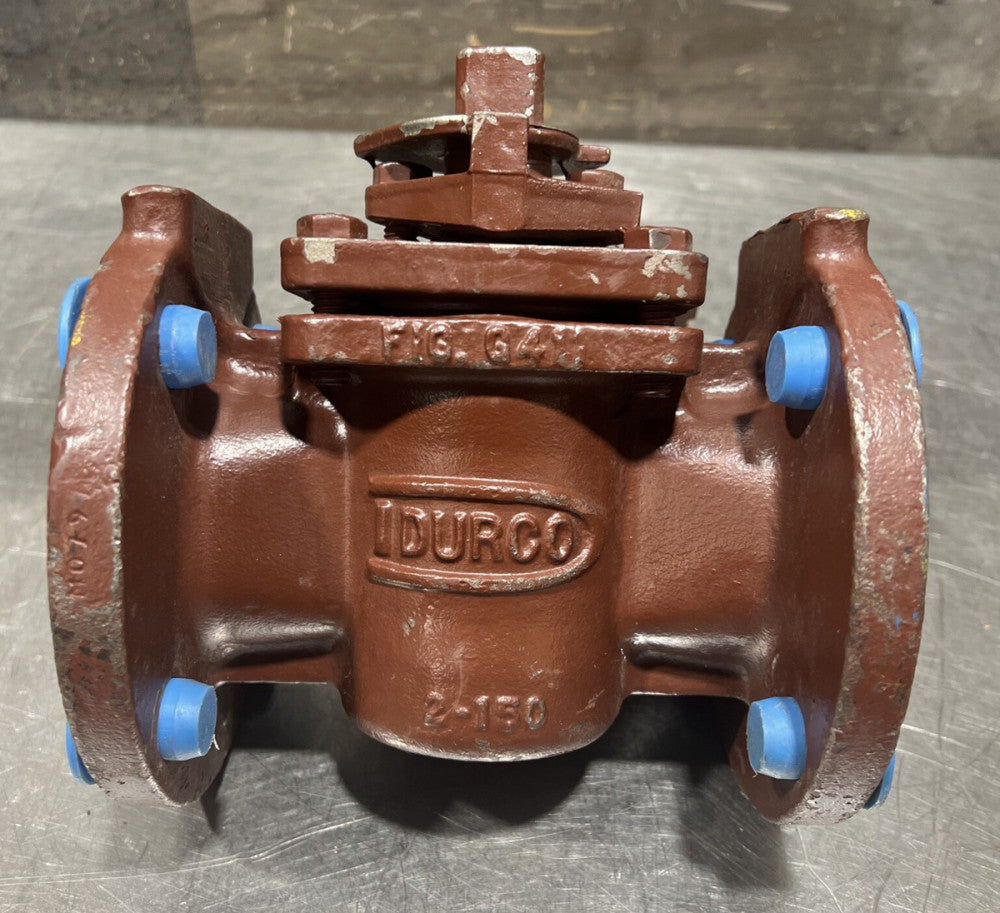 Durco 2" 150# DCI Plug Valve G411 Nos Surplus No Original Box