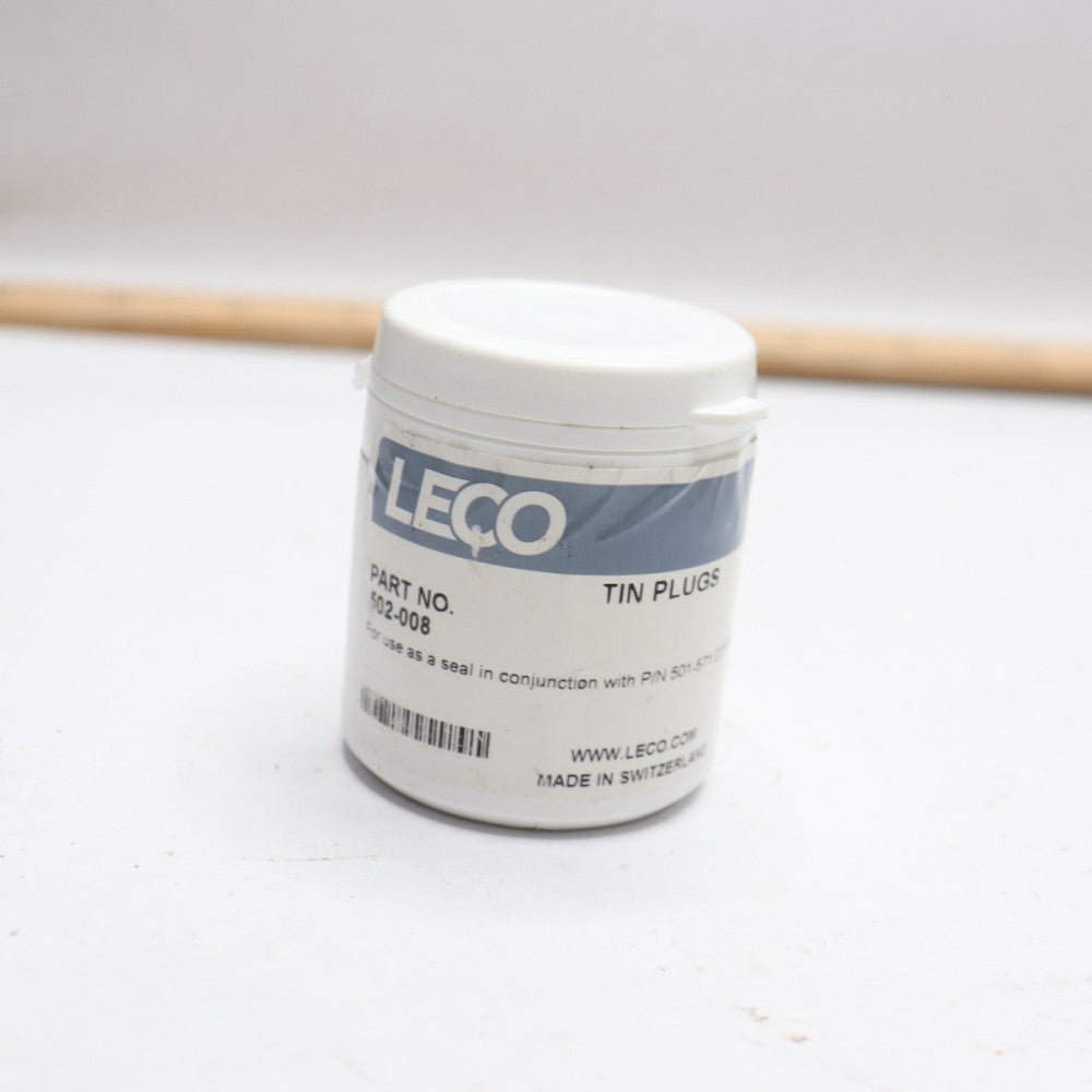 (100-Pk) Leco Tin Plugs Copper Capsules 502-008