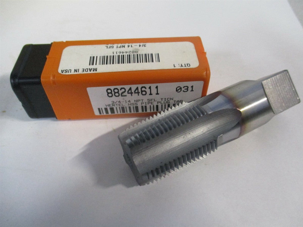 (R127700C-S) 3/4-14 3-1/4" High Speed Steel 5-Flute Standard Flute Tap 