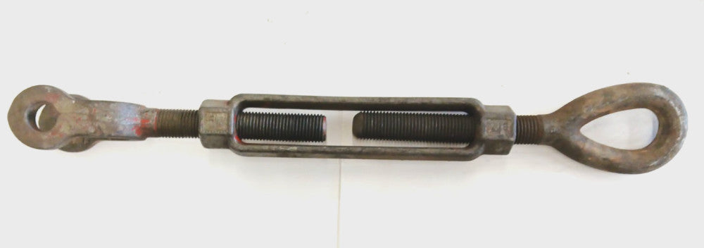 TURNBUCKLE JAW TO EYE TAKE UP 14" THREAD SIZE 1-1/8-7  28" X 68" OAD 42 X 4 X 3"
