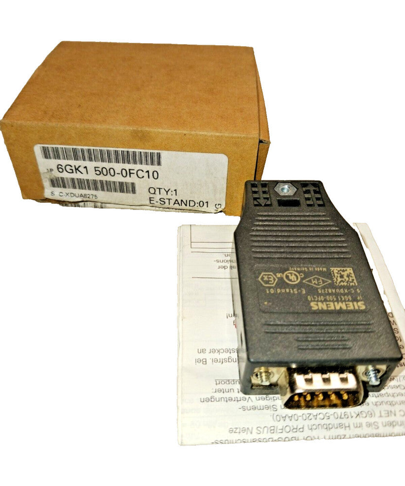 NEW SIEMENS 6GK1 500-0FC10 PROFIBUS FAST CONNECT PLUG