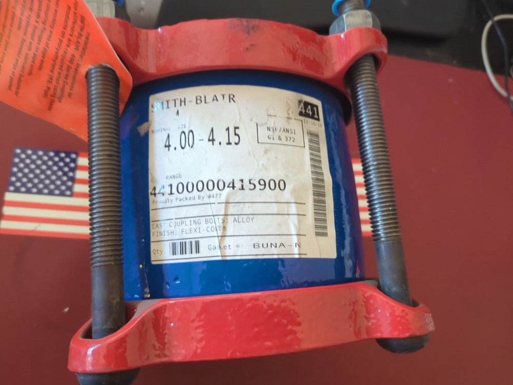 4100000415900 – STRAIGHT CAST CPLG, 4 NOM 4 .00-4.15 OD RANGE GD 30 GSK HIGH BUI