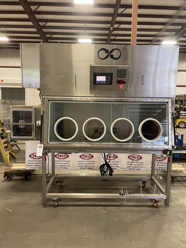 Flanders Stainless Steel Laboratory Absolute Isolation Glove Box - Fume Hood