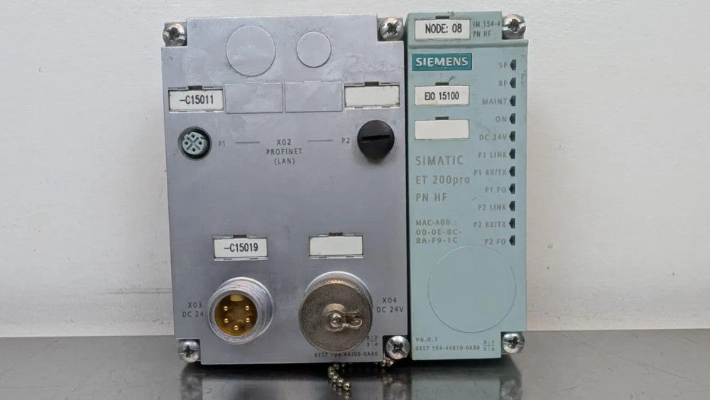 Siemens 6ES7 194-4AJ00-0AA0 Interface Module 6ES7 154-4AB10-0AB0 Rev V6.0.1 ET 2
