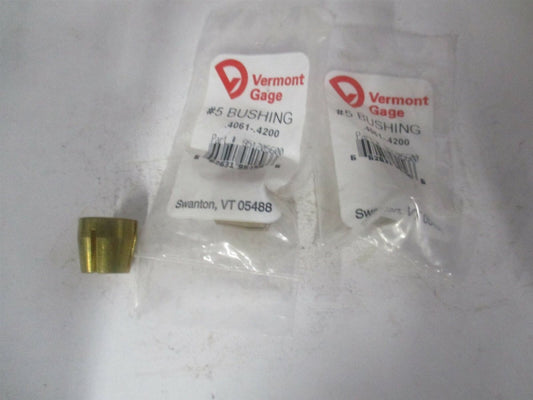 (.420 BUSHING) 0.406 to 0.42 Inch Plug Gage Handle Bushing - Lot of 3