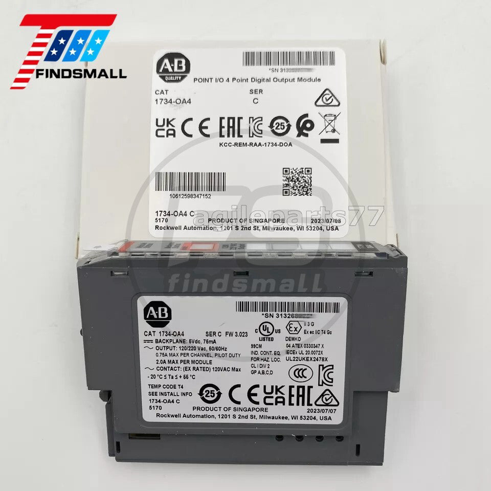 2022 USA Ship Sealed AB 1734-OA4 POINT I/O 4 Point Digital Output Module 1734OA4