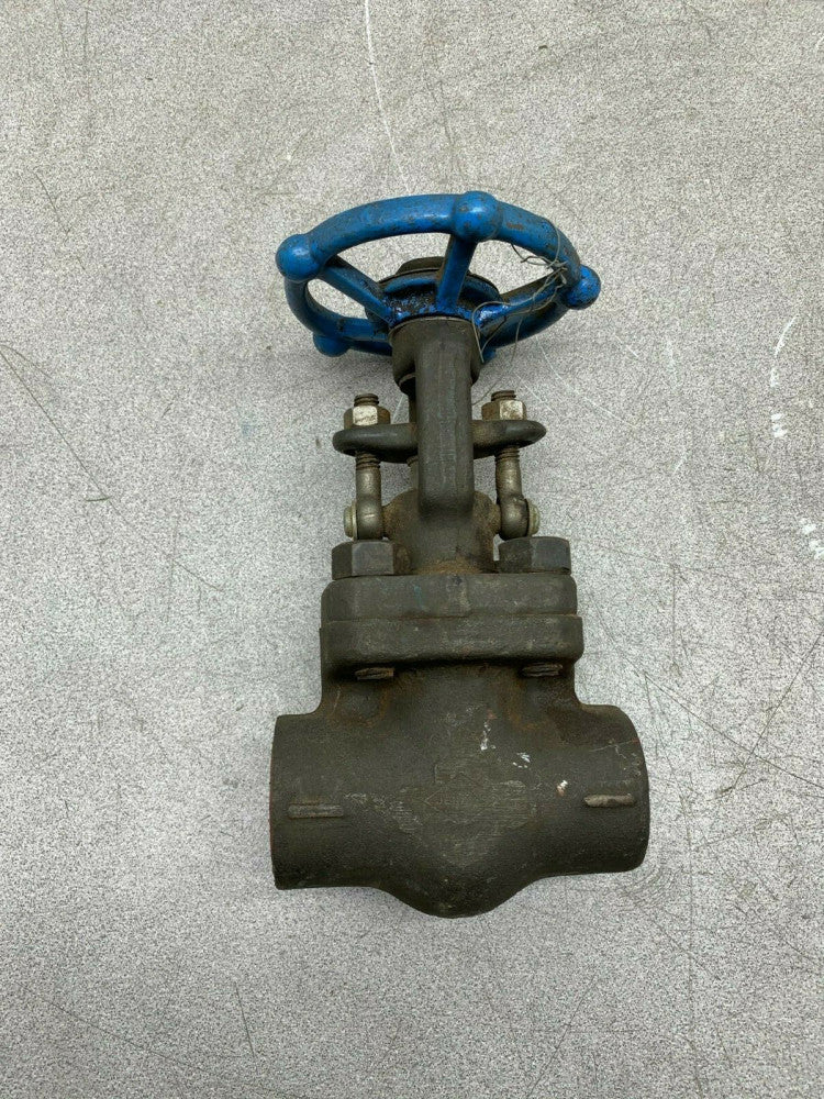 NEW JENKINS BROS FORGED STEEL 1" GATE VALVE 8800 0000W A-105 BODY CR-13 STEEL