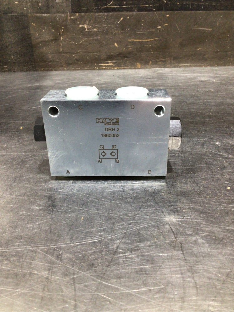 HAWE Releasable Twin Check Valve DRH 2 1860052 NOS