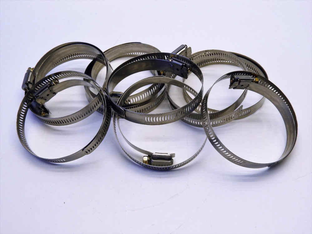 Lot of 10 Dayco Clamps 91072 Range: 1-7/8" x 5" 48-127mm Size 72 Plated Hex Scre