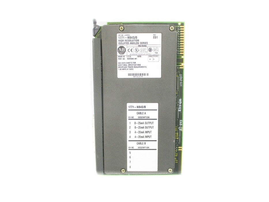 ALLEN BRADLEY 1771-NB4S SER. B F/W H NSNP