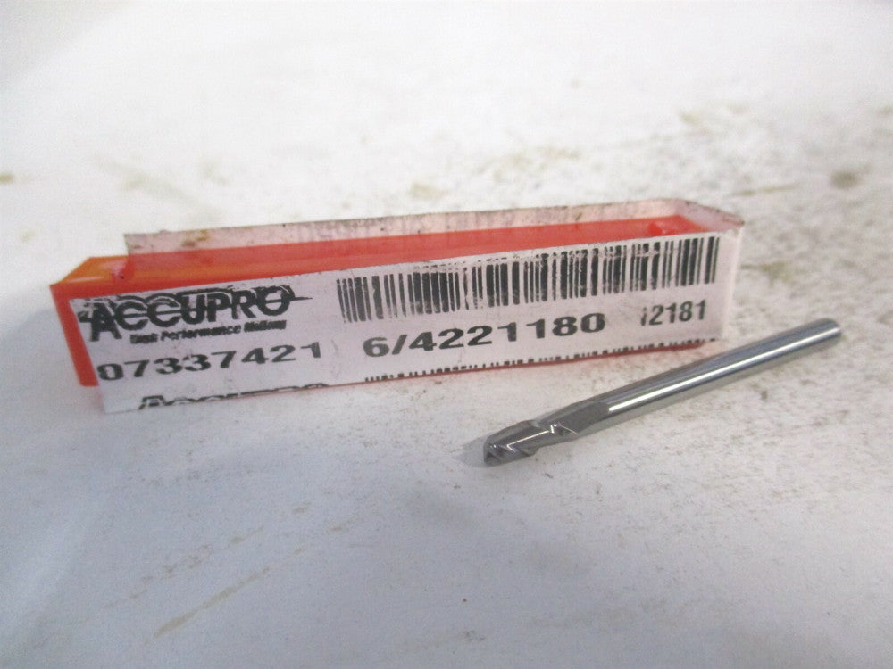 (12181584) 3mm x 6mm x 3mm x 38mm OAL Solid Carbide 2 Flute Square End Mill 