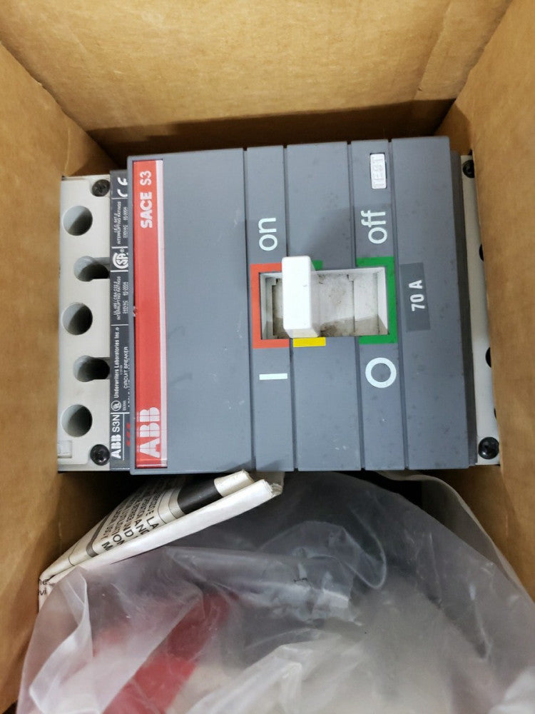 ABB S3N070TW-2 Circuit Breaker S3N070TW2 NOS