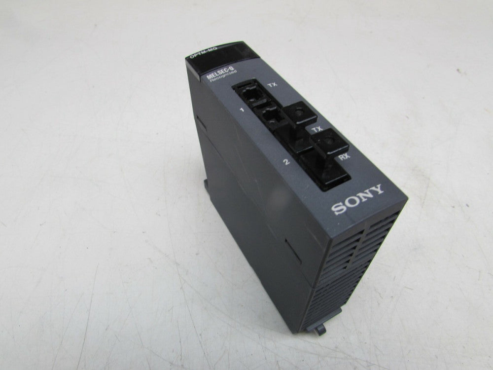 SONY / MITSUBISHI MELSEC-Q OPTM-MQ SOMIC UNIT XLNT USED TAKEOUT MAKE OFFER !!