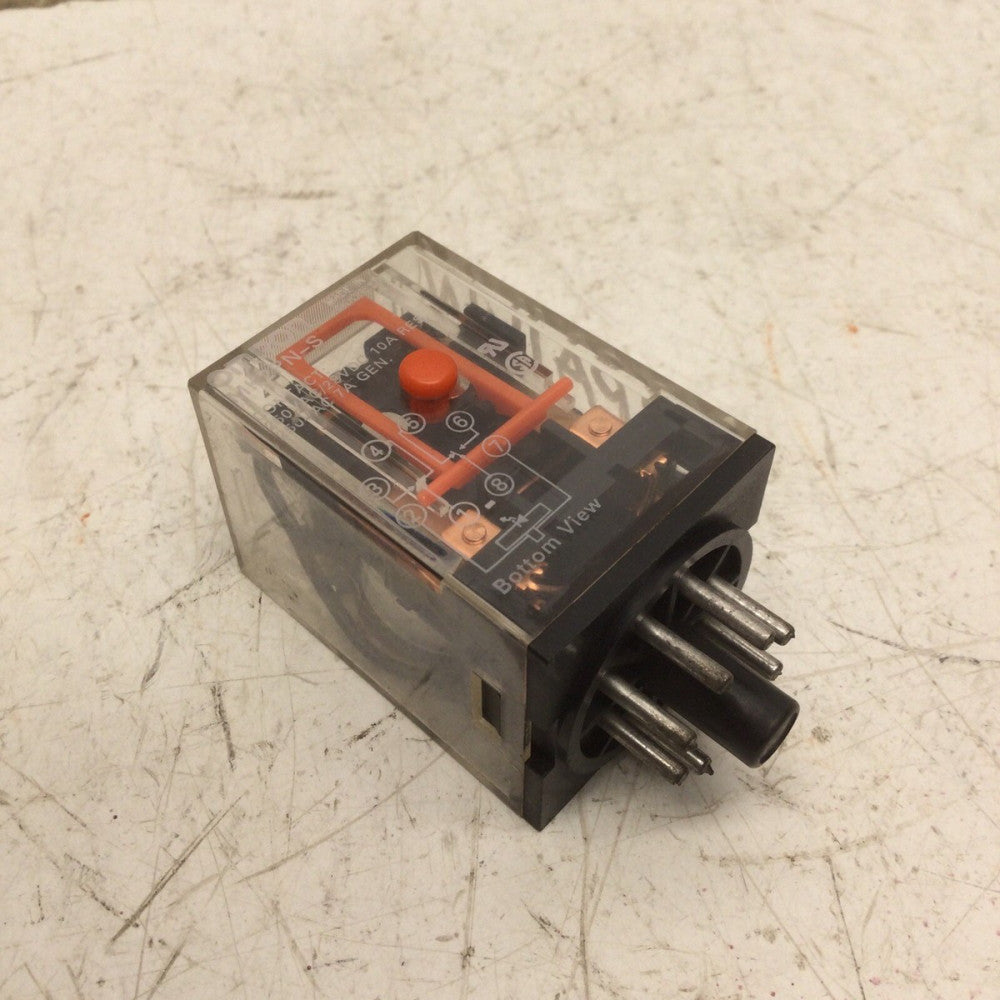 OMRON MK2PN-S RELAY, Contact 250VAC/28VDC 10A RES, 250VAC 7A GEN