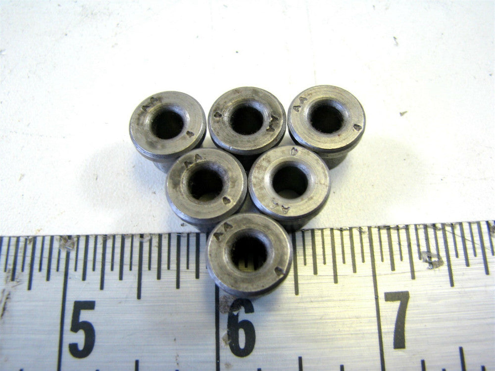 (H24-5) #4 x 3/8 x 5/16" Head Press Drill Bushings NEW - Lot of 6 