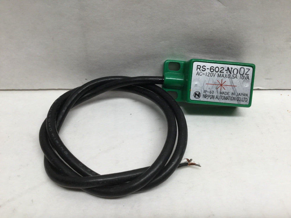 Nippon Automation RS-602-NO0Z Proximity Sensor AC-120V Max 0.5A 10VA