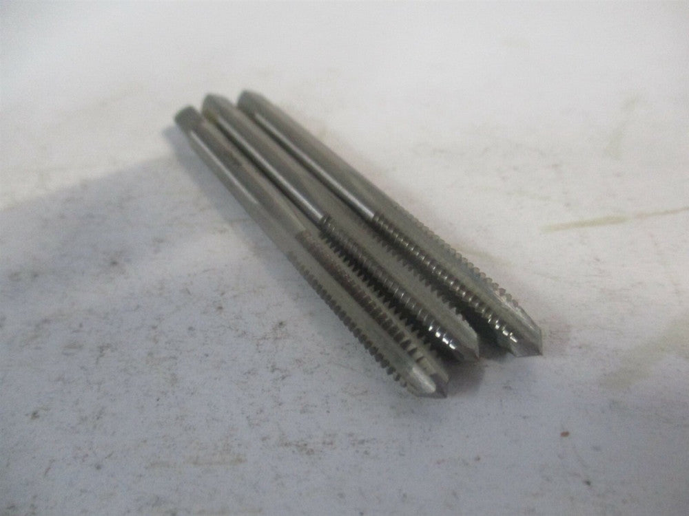(JY4838280) #10-28 3B H3 Bright HSS RH 4Fl Straight Flute Plug Hand Tap - Qty 3
