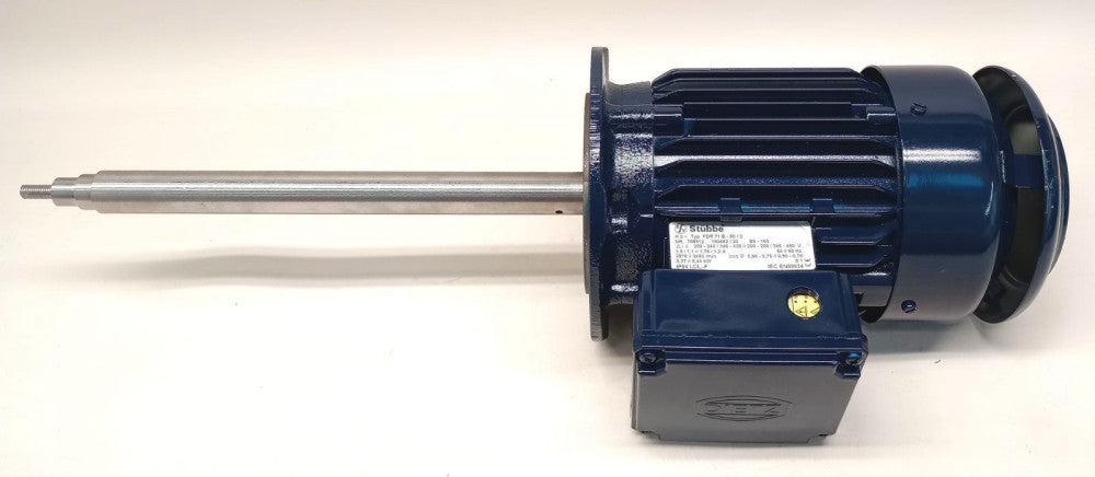 Stubbe FDR 71B-50/2 Electric Motor 156634 786912 193662/20 12-1/2" Shaft Length