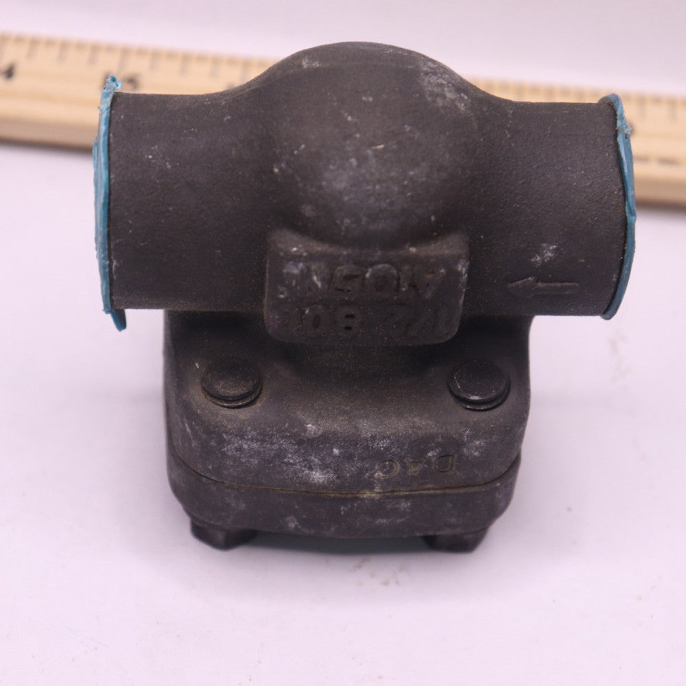 OVC Piston Check Valve 975 Psi 100 Deg Forged Carbon Steel 1/2" PC800TE