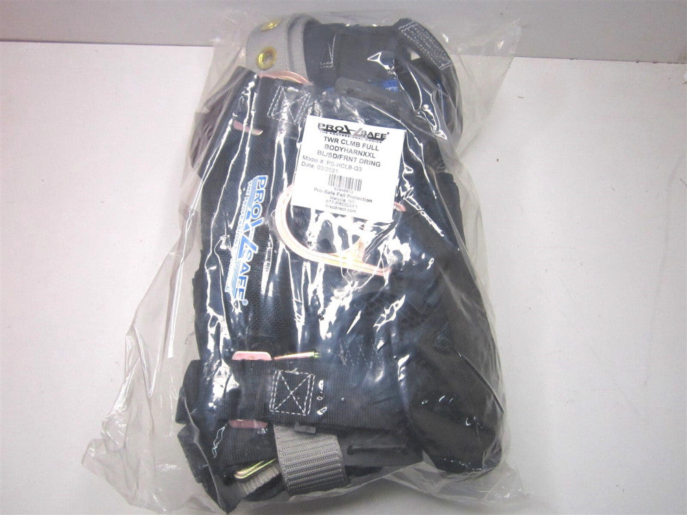 (PS-HCLB-Q3) 2X-Large 350 Lb Polyester Climbers Style Fall Protection Harness