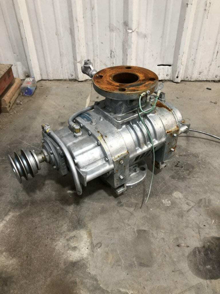 Tuthill 3206-90L2 3" CI Rotary Lobe Blower 3600RPM 15in-H2O 100PSI 280°F