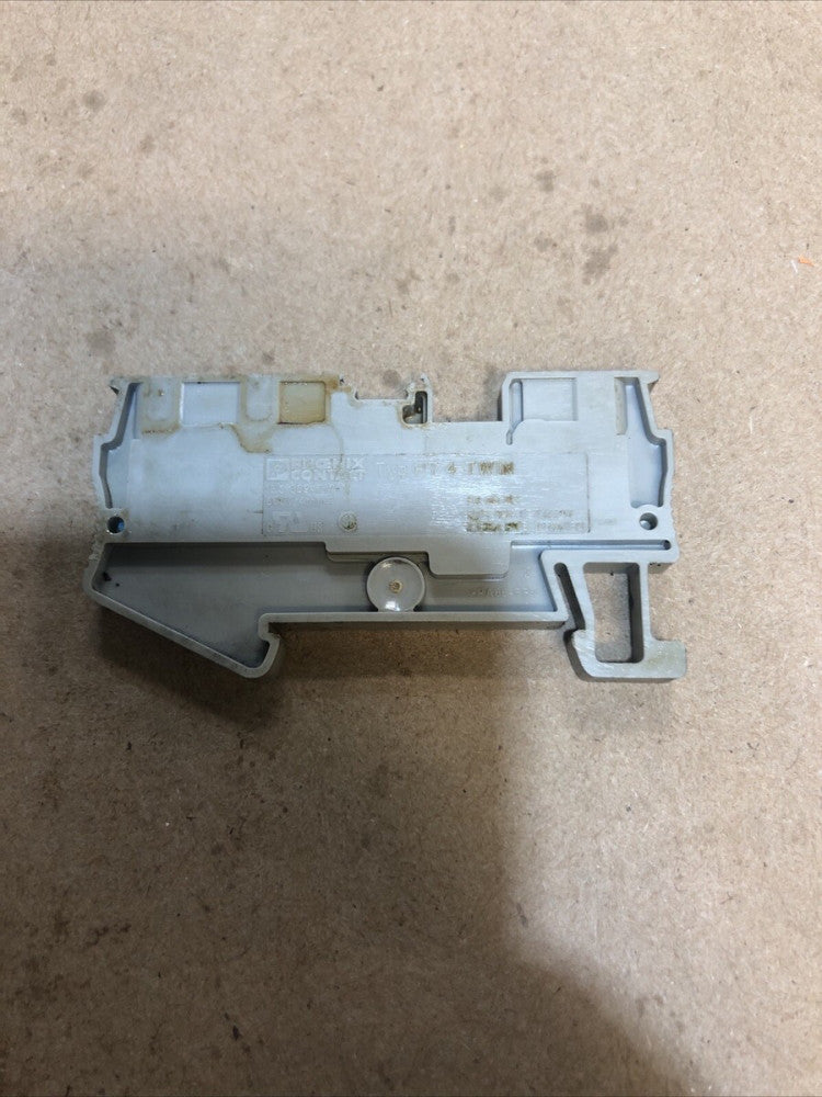 Phoenix Contact PT 4-TWIN Grey Terminal Block Lot Of 10
