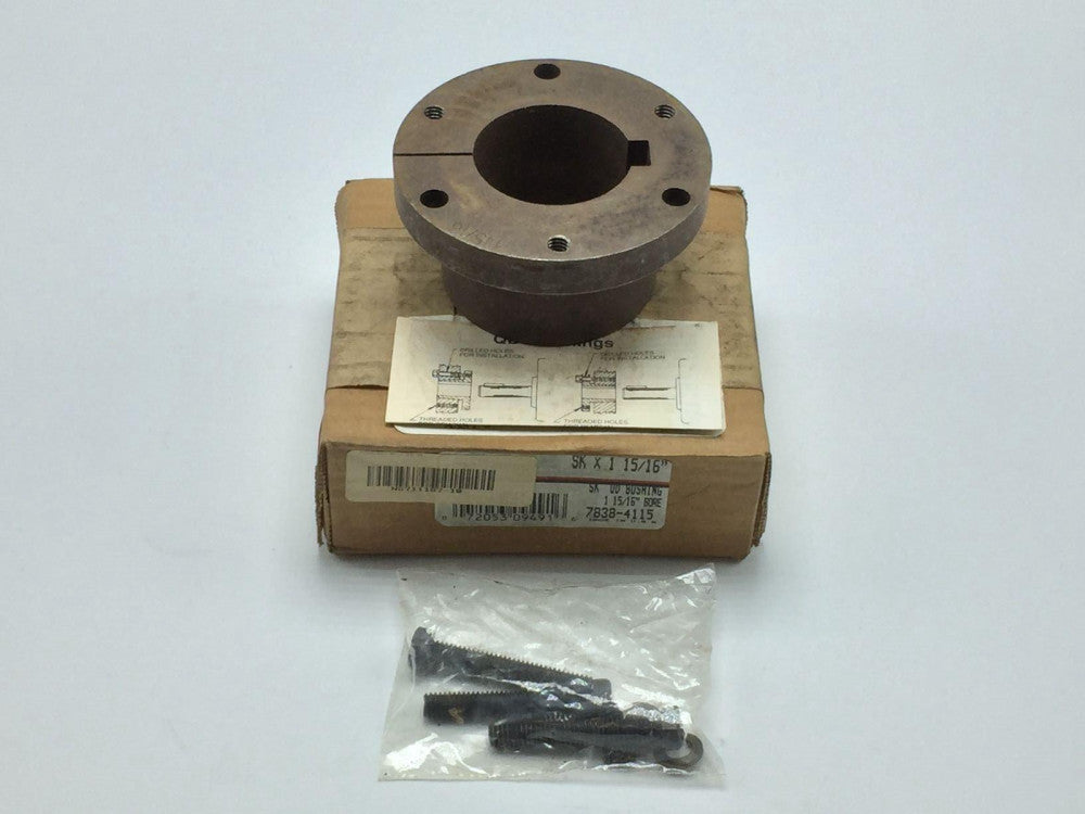 NEW Gates 7838-4115 Quick Disconnect Bushing 1-15/16" Bore 
