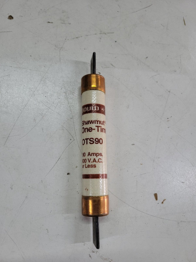 New no Box! Gould Shawmut OTS90 90 Amp 600V Fuse