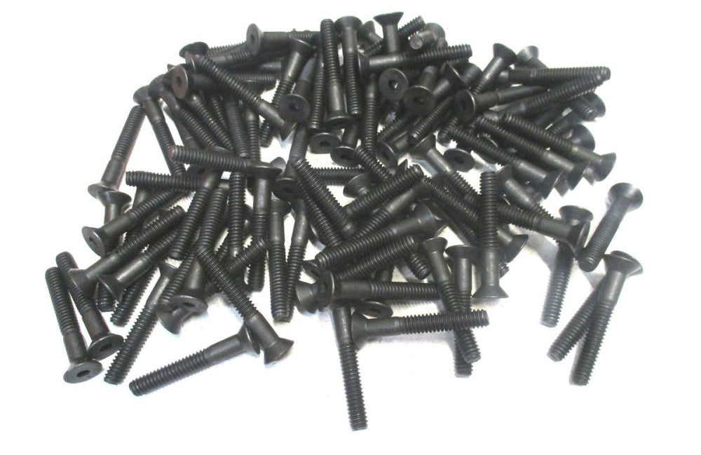 Brighton (211117) 1/4-20 UNC 1-3/4 OAL 5/32" Hex 82° Flat Cap Screw - Lot of 100
