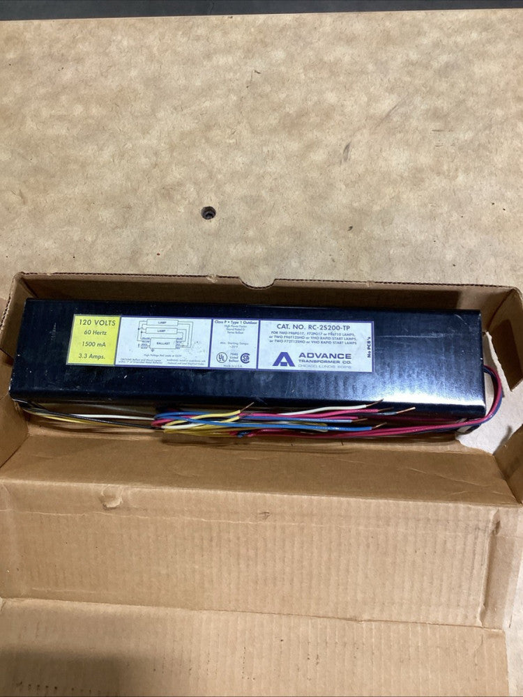 NEW ADVANCE TRANSFORMER RC2S200TP TRANSFORMER
