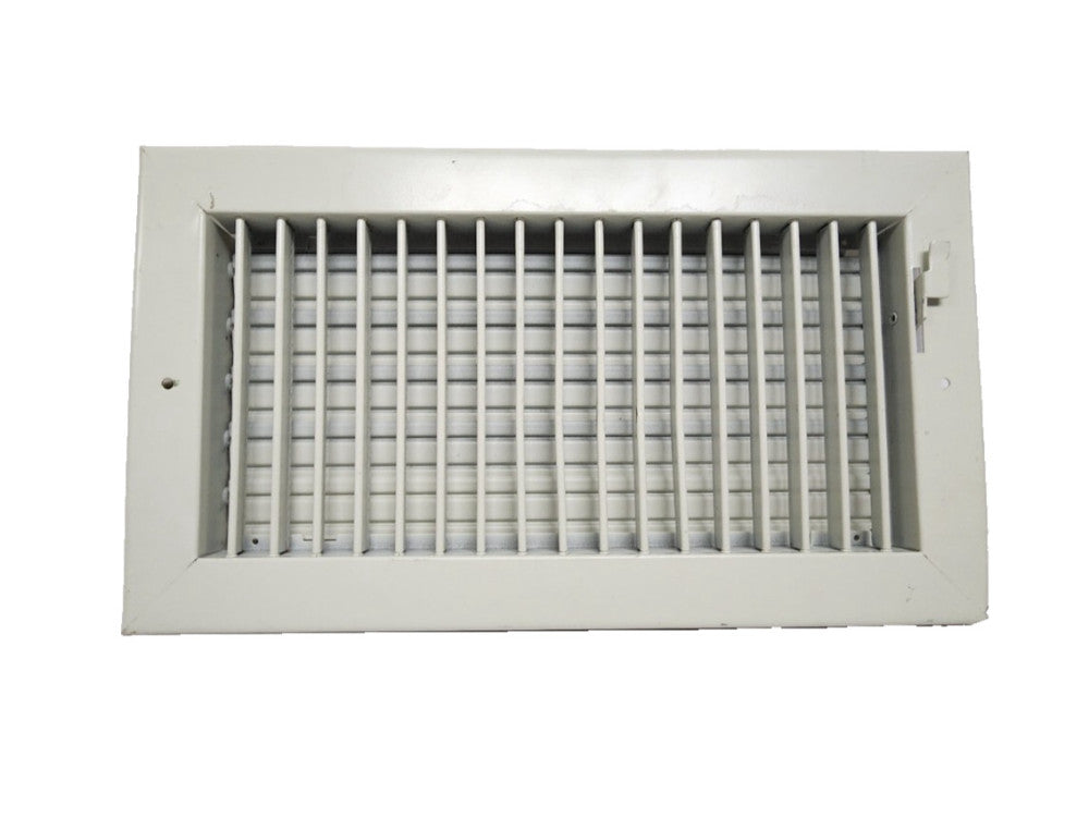 ADJUSTABLE WALL/ CEILING REGISTER, 14" X 8", 1-1/4" HEIGHT, 1 WAY