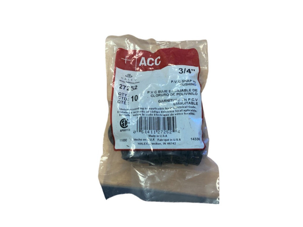3/4 In. ACC Snap-In Bushing (10-Pack)