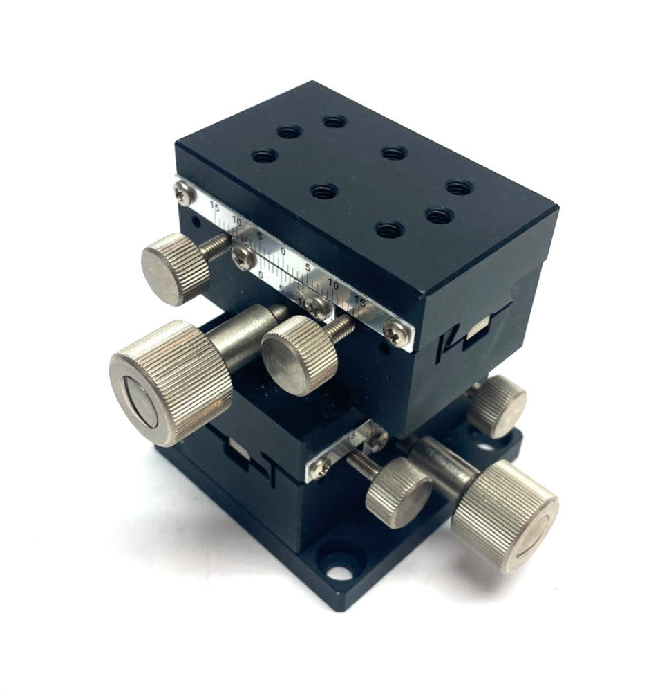 MiSUMi XYDTSC50 Dovetail Rack & Pinion Manual XY Axis Stage, Low-Profile 30mm