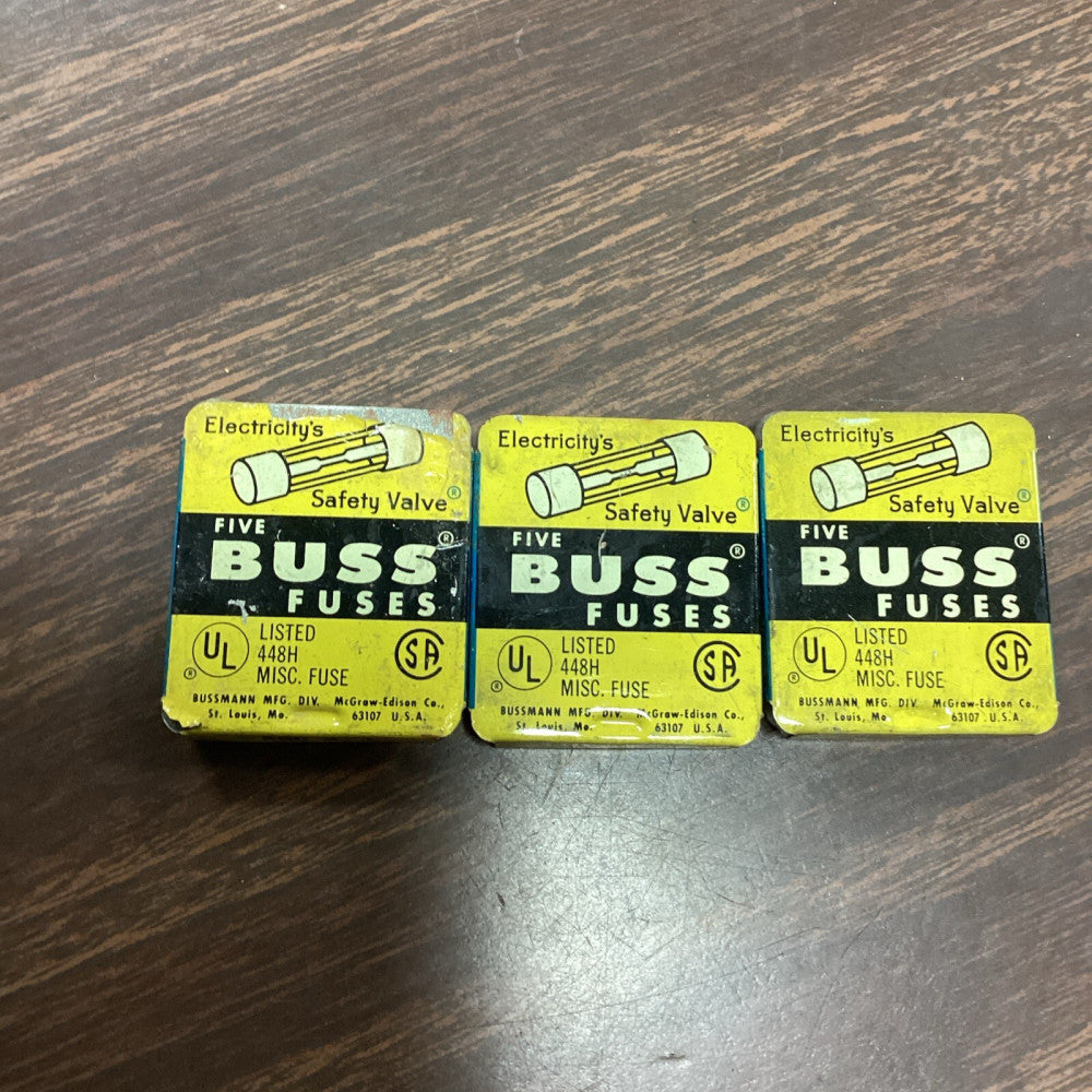 PACK OF 15 BUSS AGC 3/4 FUSES