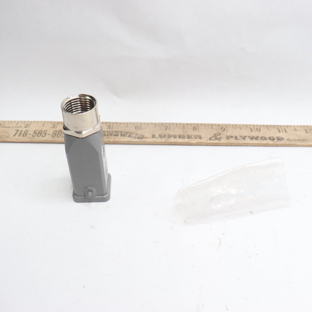 Harting Heavy Duty Power Connectors Han Hood w/Adapter Assembly 1/2" NPT