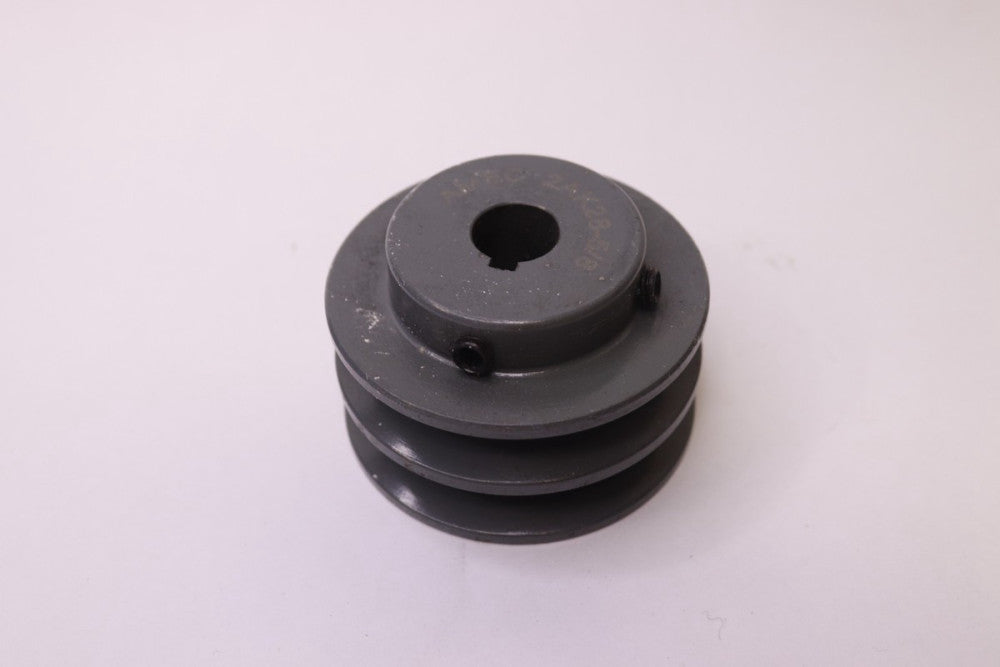 Gates Two Groove Sheave Cast Iron 0.6250" Bore 2AK28.5/8
