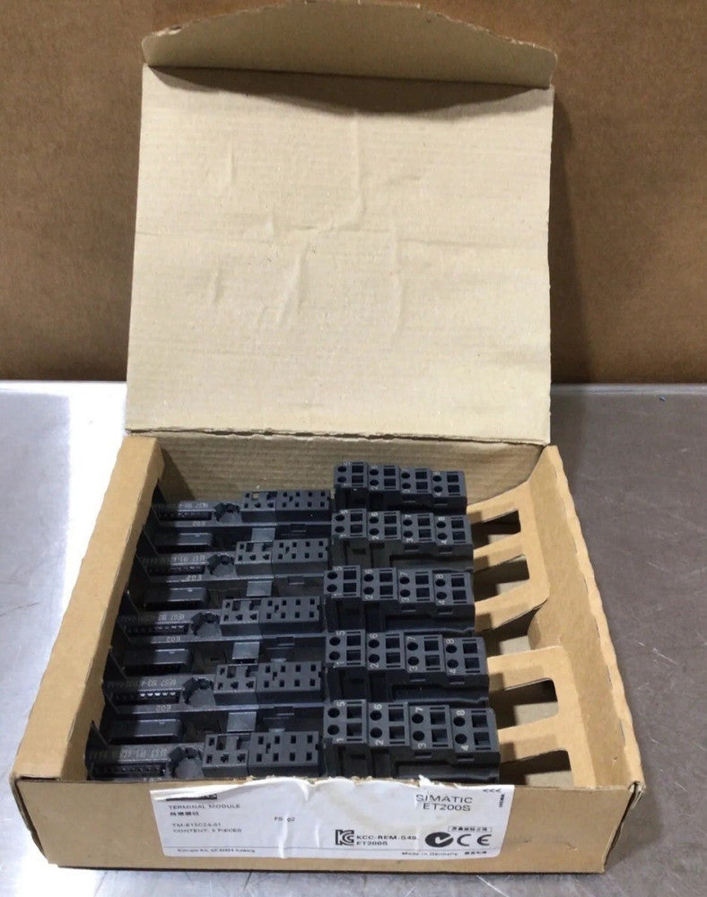Box Of 5 6ES7193-4CB30-0AA0 For SIEMENS 6ES7 193-4CB30-0AA0 NOS Surplus