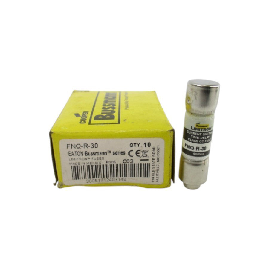 BUSSMANN FNQ-R-30 600VAC 30A (PKG OF 10) NSMP