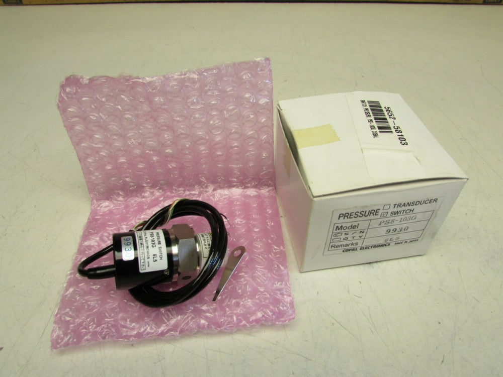 COPAL ELECTRONICS PS8-103G PRESSURE SWITCH NEW IN BOX MAKE OFFER !! 