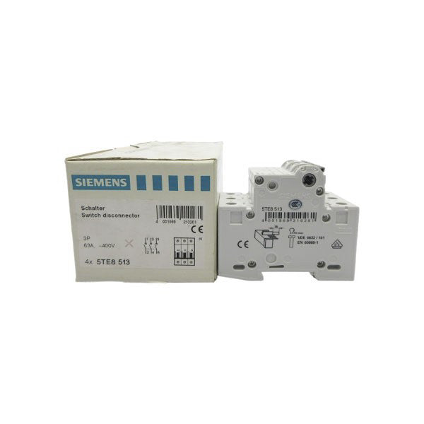 SIEMENS 5TE8513 400V 63A NSMP