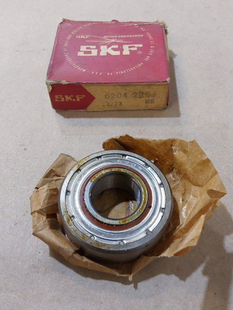 SKF 6204 2RSJ BALL BEARING, RUBBER SEALED 