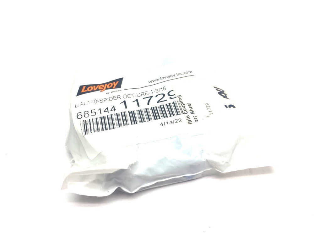Lovejoy 68514411729 Flexible Spider Jaw Coupling Insert L/AL110 OCT-URE 1-3/16