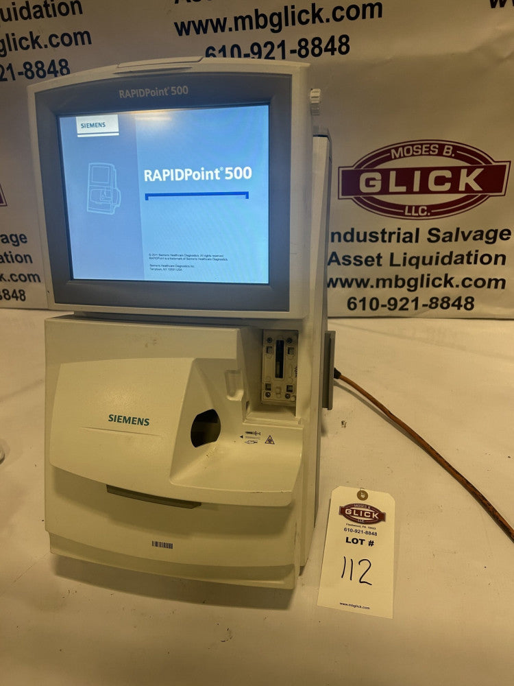 SIEMENS RAPIDPOINT 500 BLOOD GAS MONITOR (Copy)