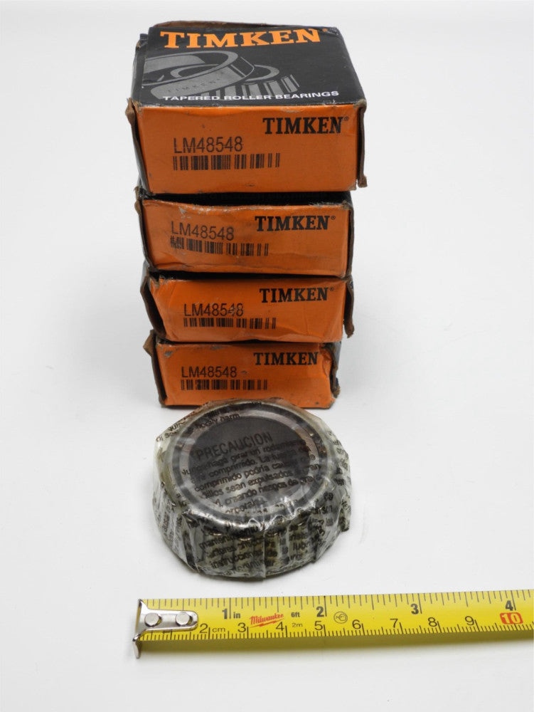 New (Lot of 4) TIMKEN LM48548 Tapered Roller Bearing