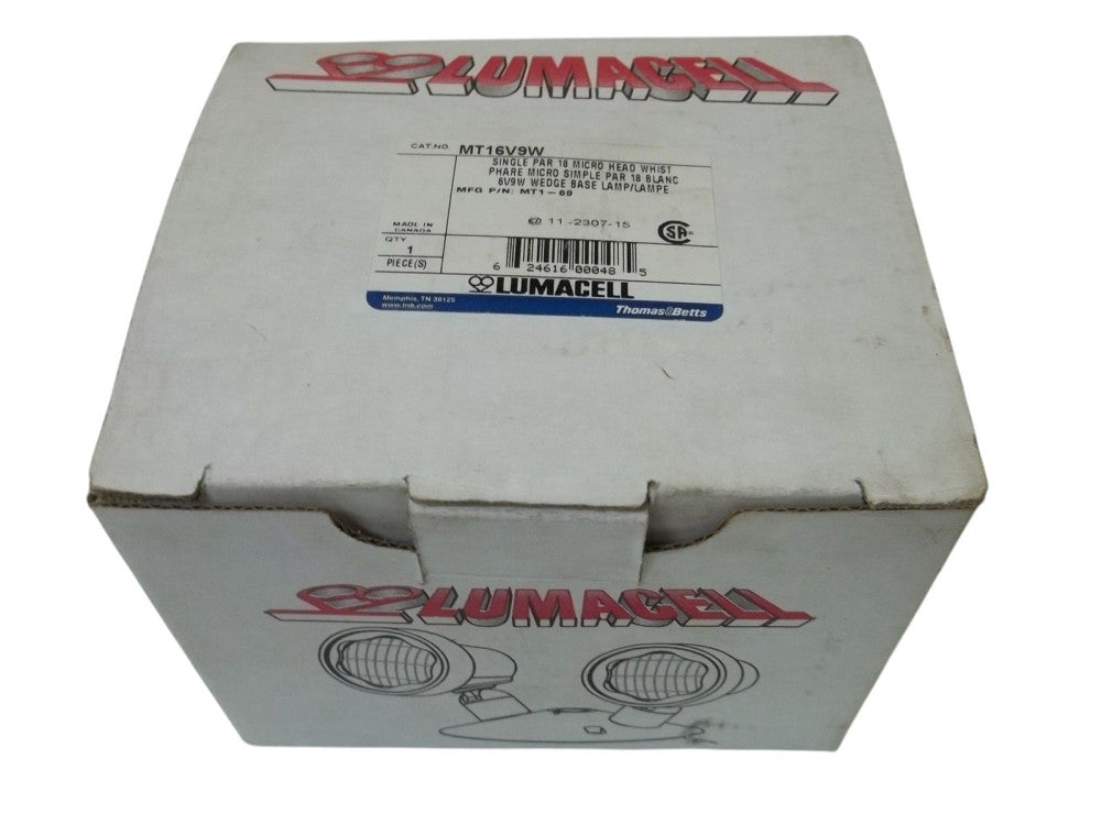 LUMACELL MT16V9W MICRO HEAD WHIST AND WEDGE BASE LAMP NSMP