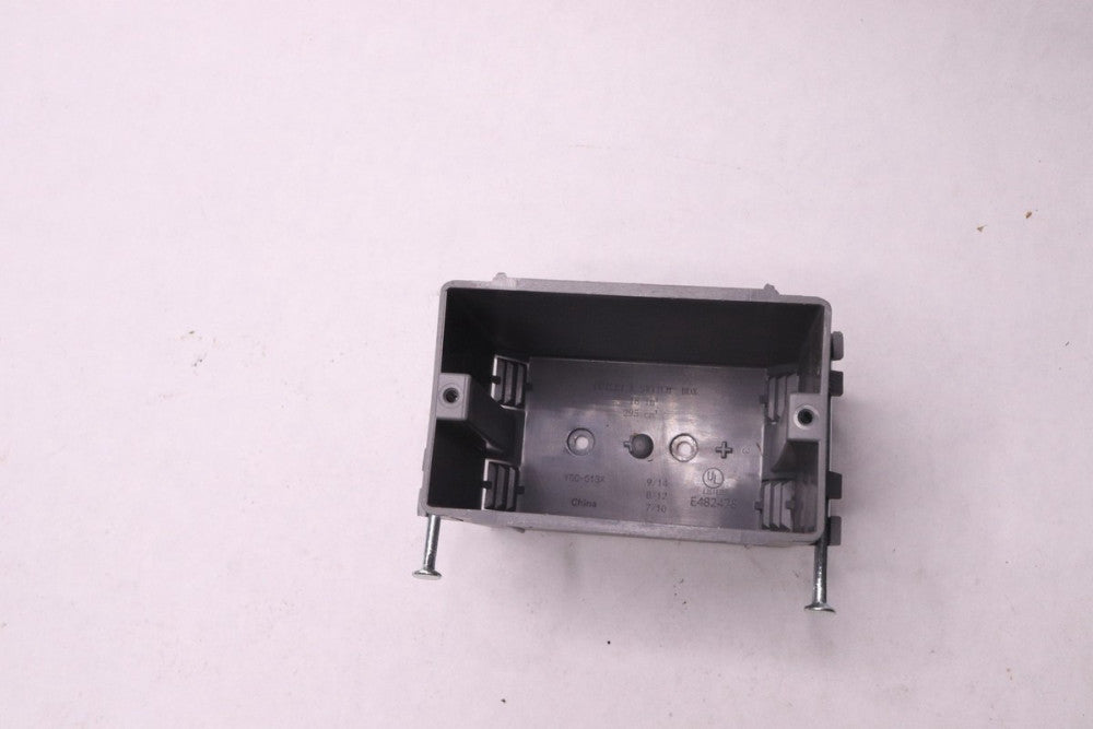 Electrical 1 Gang New Work Box With Nails On YGC-013X