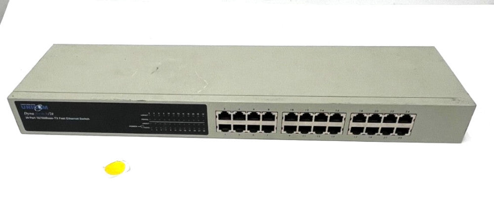 UNICON DYNA-SWITCH/24 FEP-31024T-2 24 PORTS 10/100 BASE TX ETHERNET SWITCH