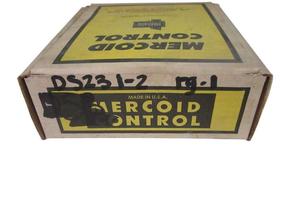 MERCOID CONTROL DS231-2 RG.1 PRESSURE SWITCH 0-15PSIG UNMP