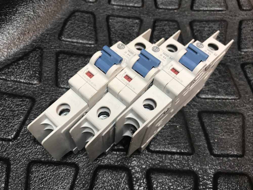 Allen Bradley 1489-M1C040 Circuit Breaker 1 Pole 277V 4A