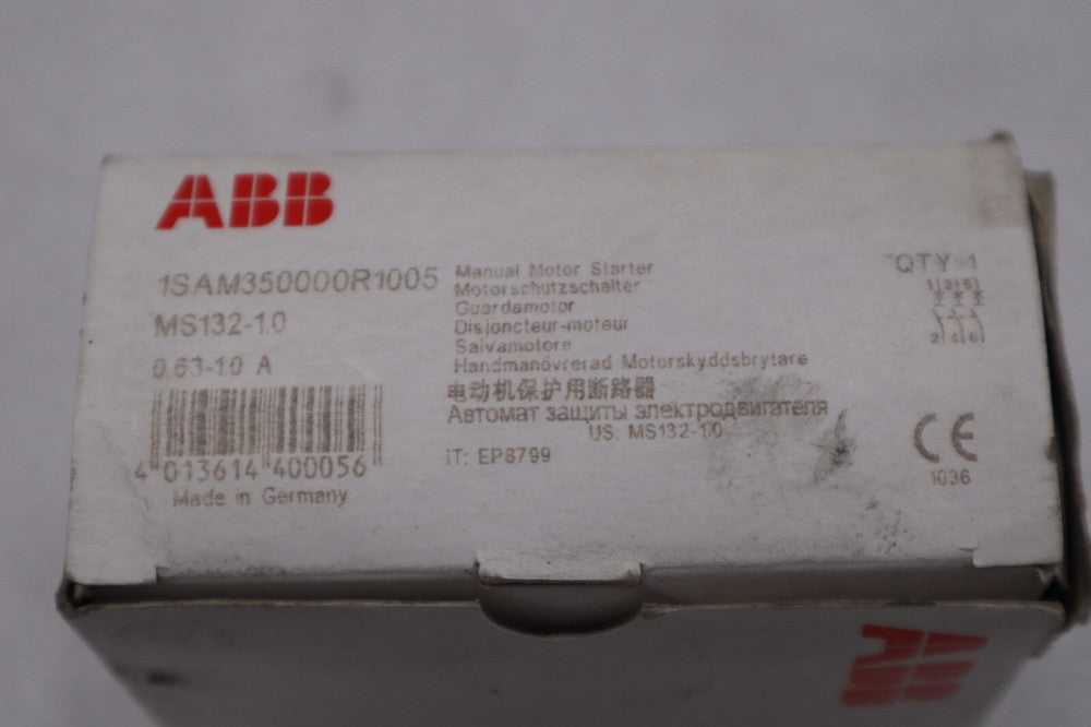 ABB 1SAM350000R1005 Manual Motor Starter NEW IN BOX (13 AVAILABLE) STOCK H802